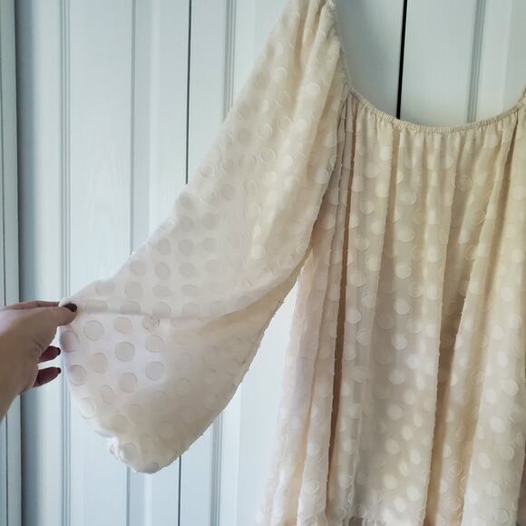 Show Me Your MuMu Cream Mini Dress - Picture 4 of 16